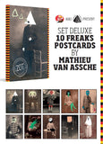Cartes postales "ZOT" - «10 Freaks Postcards De Luxe Set» by Mathieu Van Assche